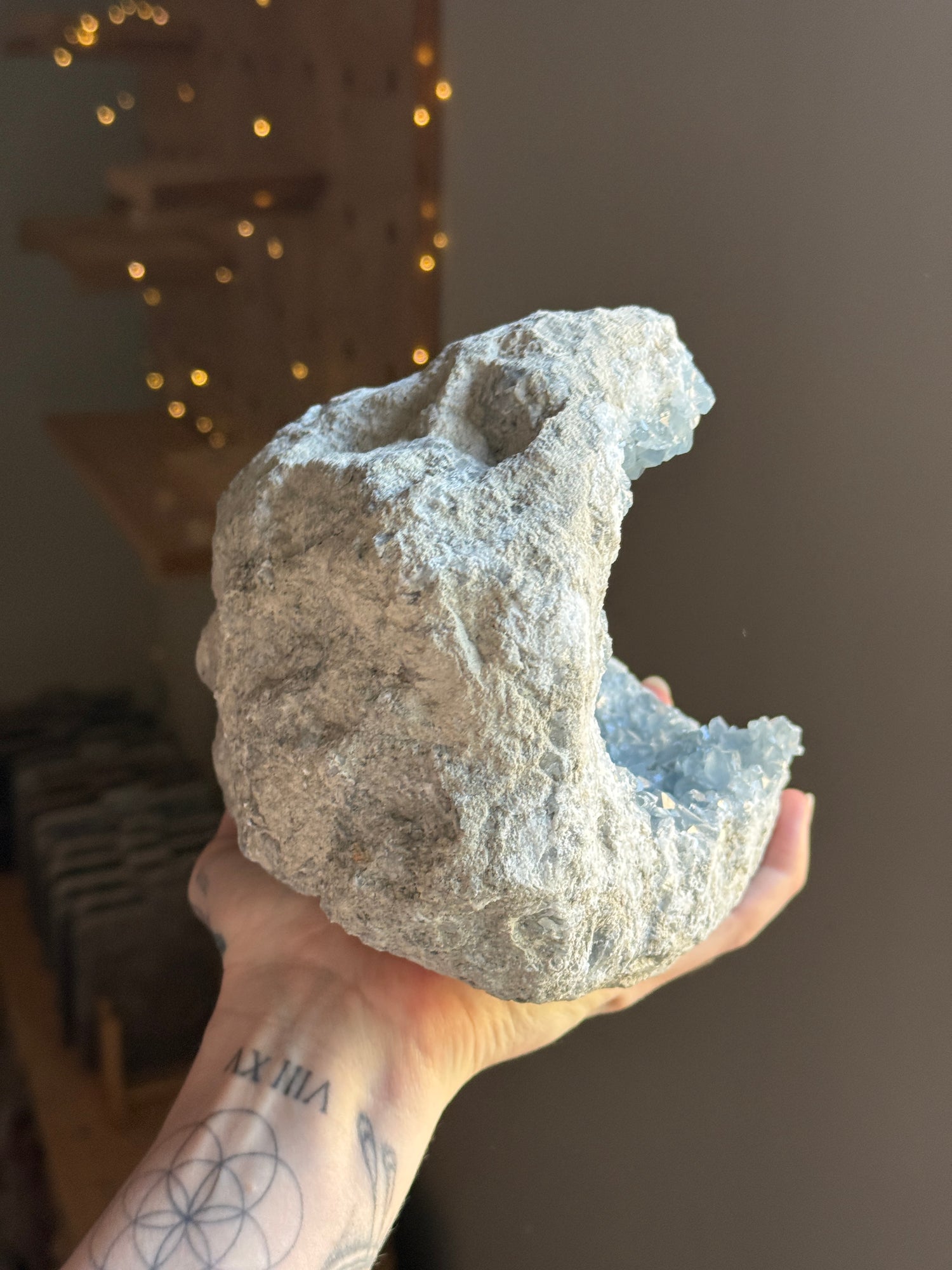 Celestite Geode