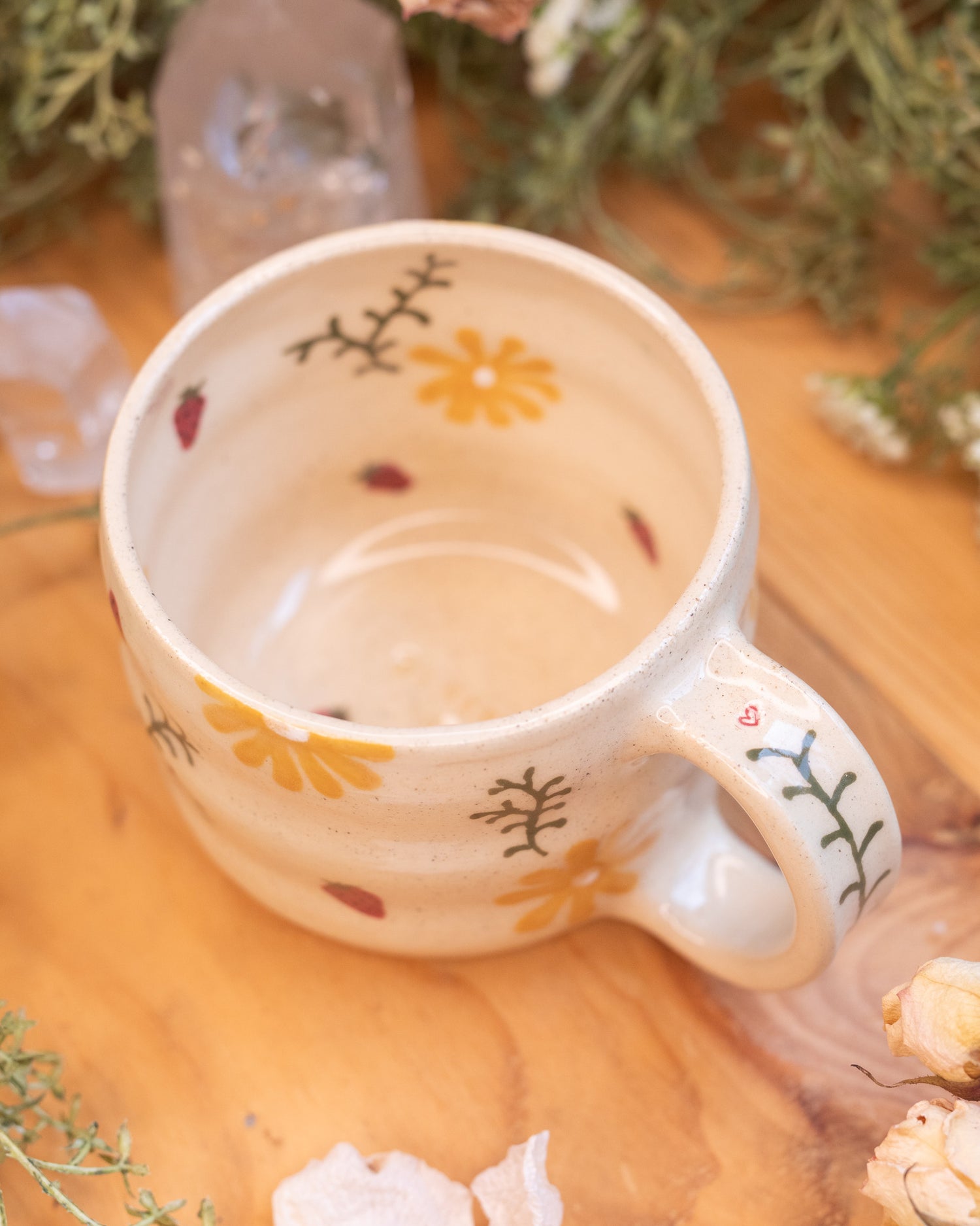 "Blossoming Slowly" Hug Mug