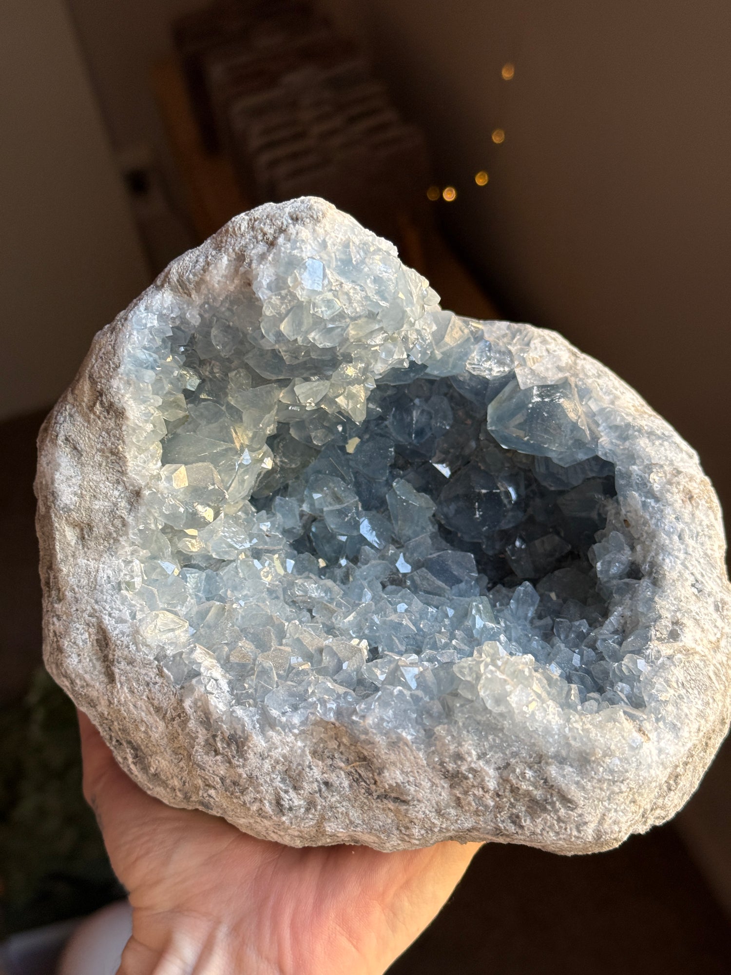 Celestite Geode