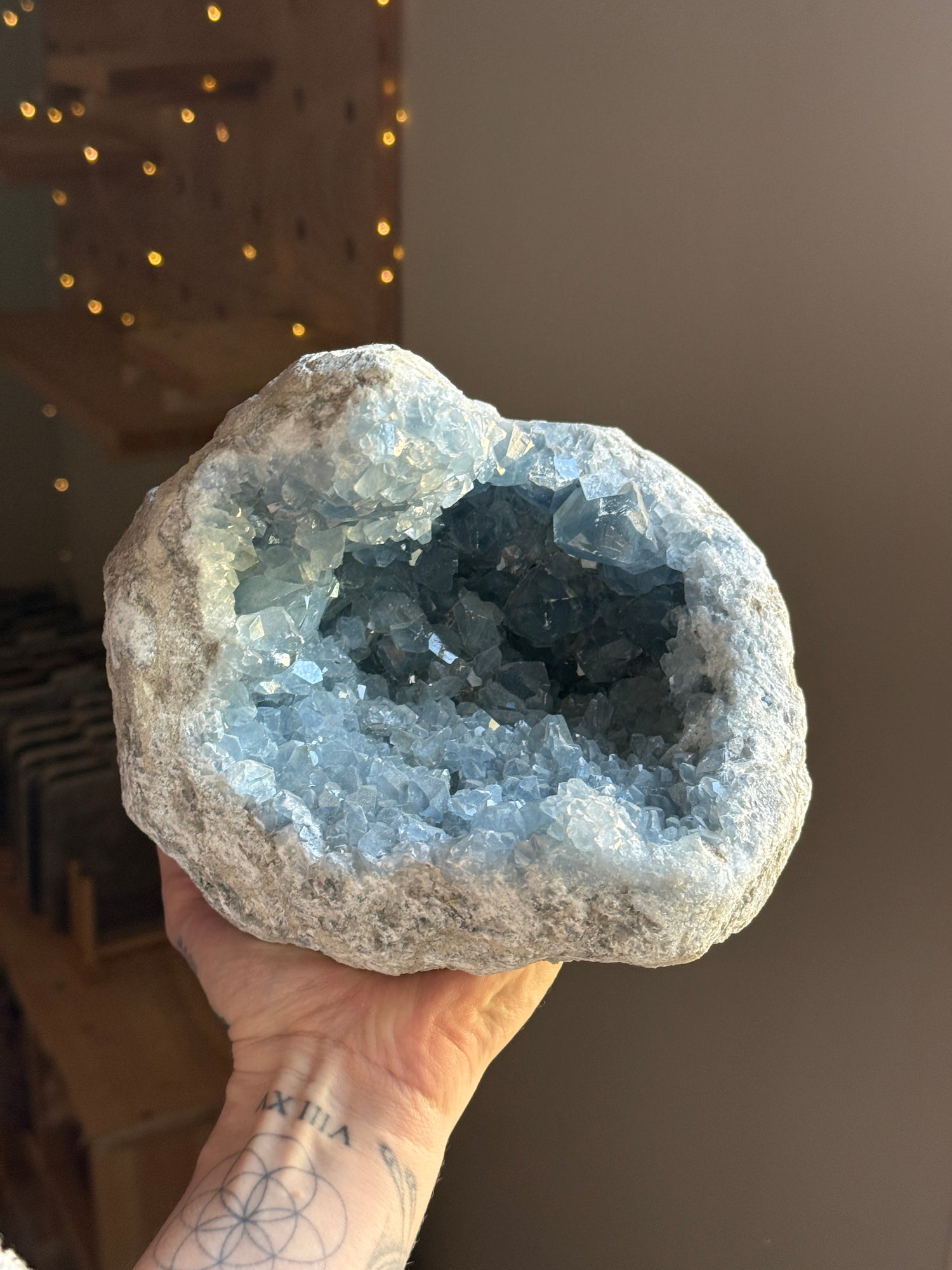 Celestite Geode