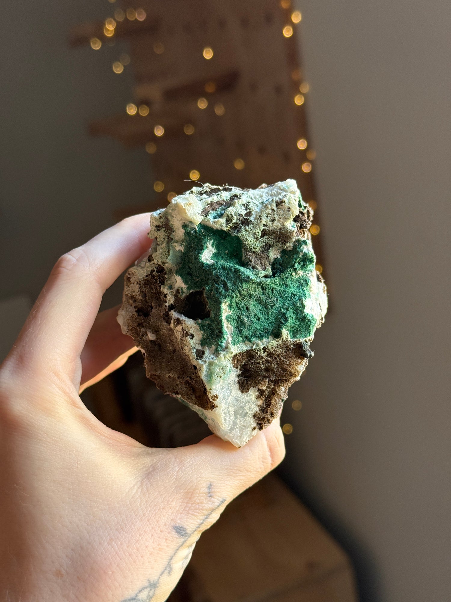 Quartz Malachite