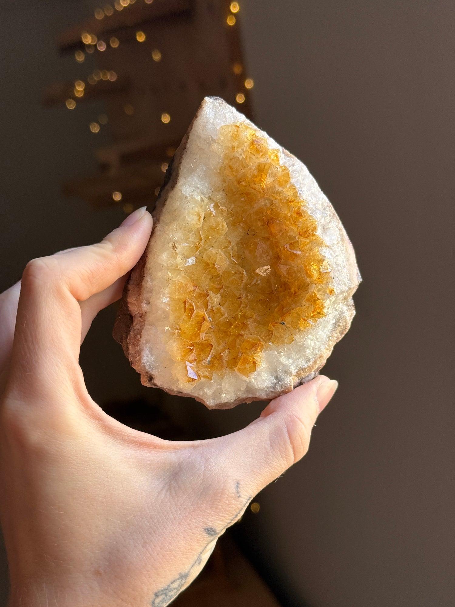 Citrine Geode