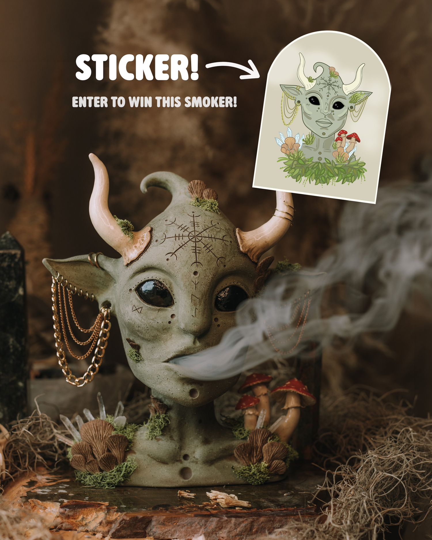 STICKER RAFFLE: Jordgu Smoker