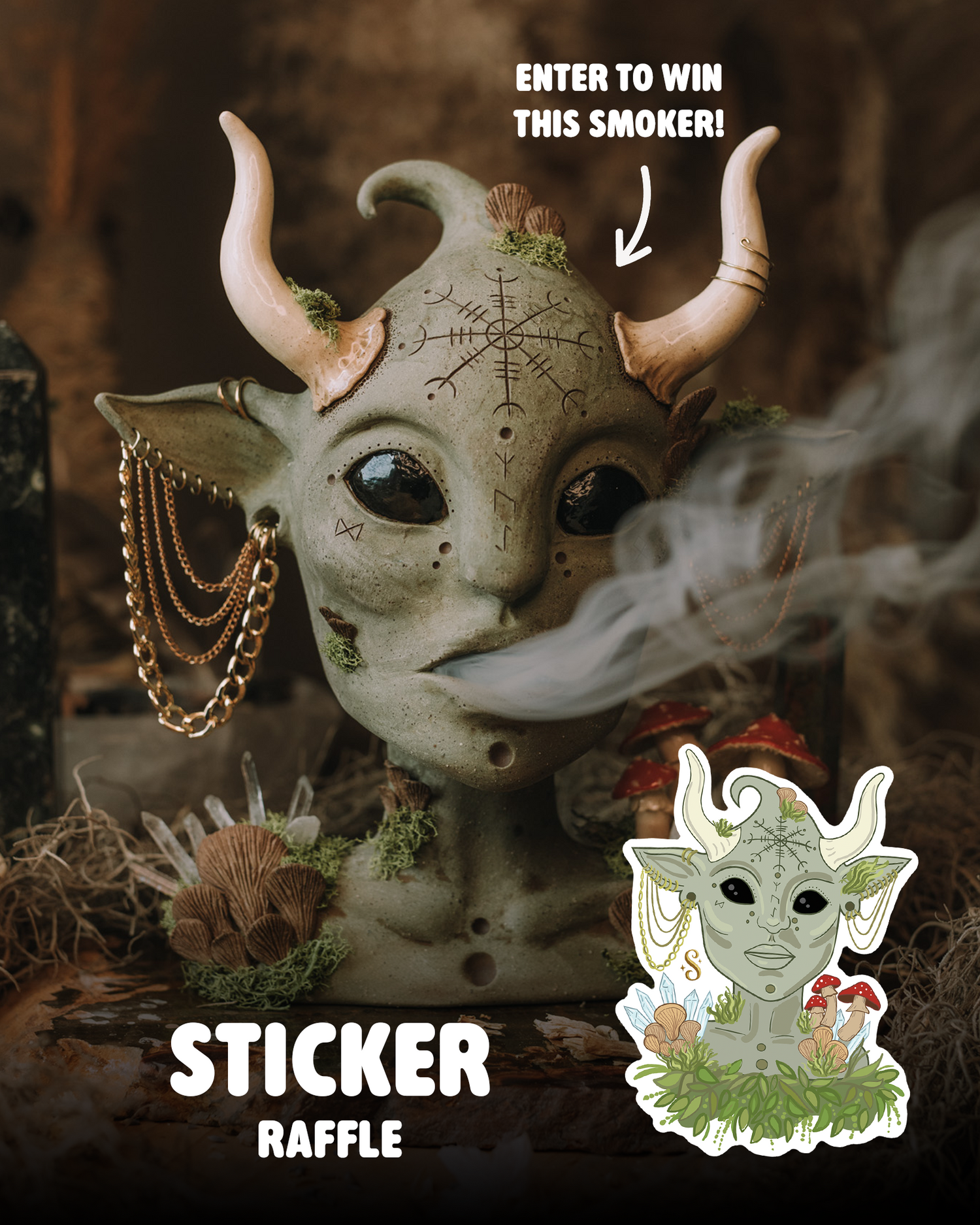 STICKER RAFFLE: Jordgu Smoker