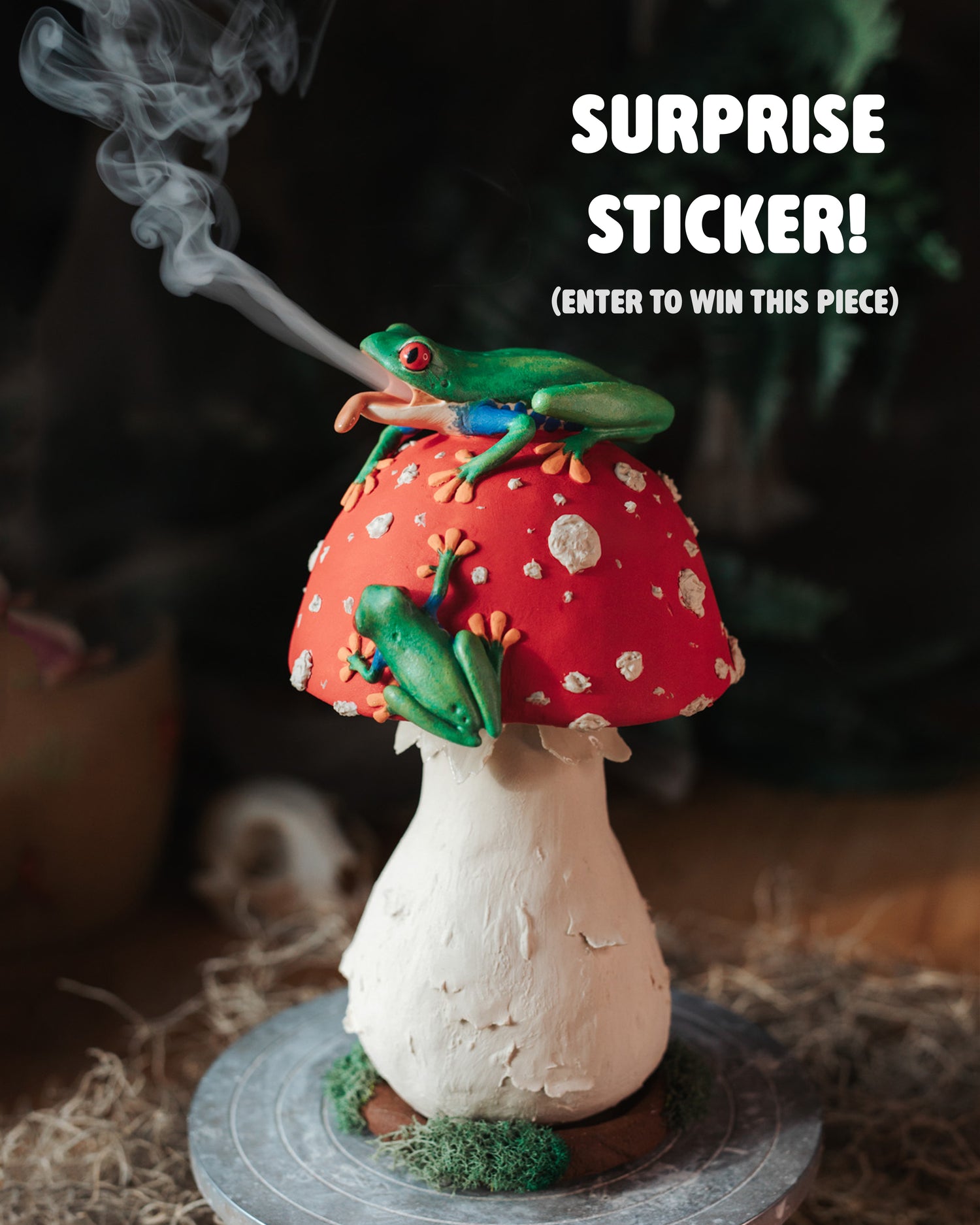 STICKER RAFFLE: Fervent Frogs Smoker