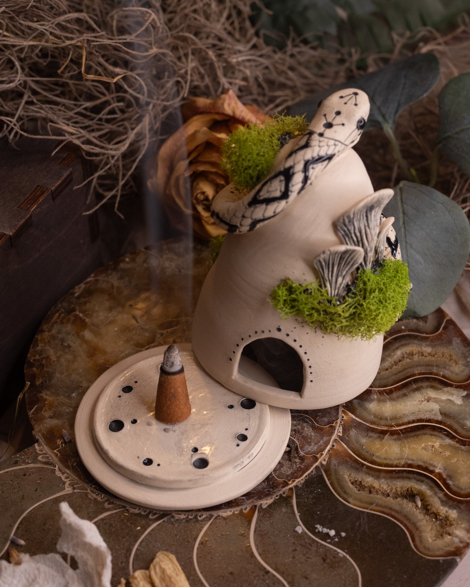 Mossy Serpent Smoker