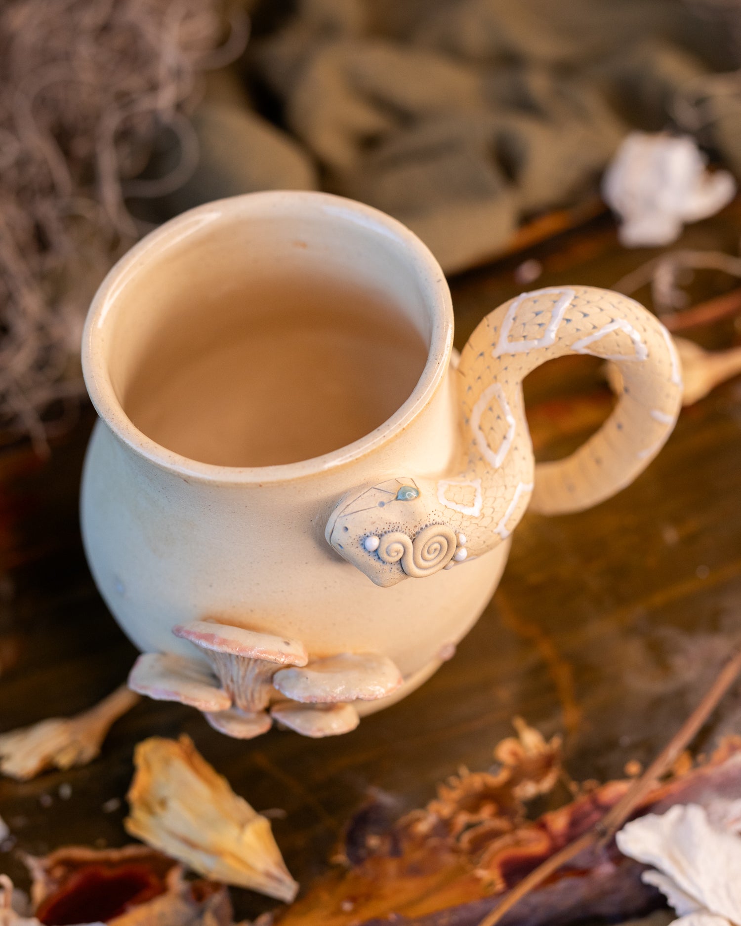 Glowing Serpent Mug