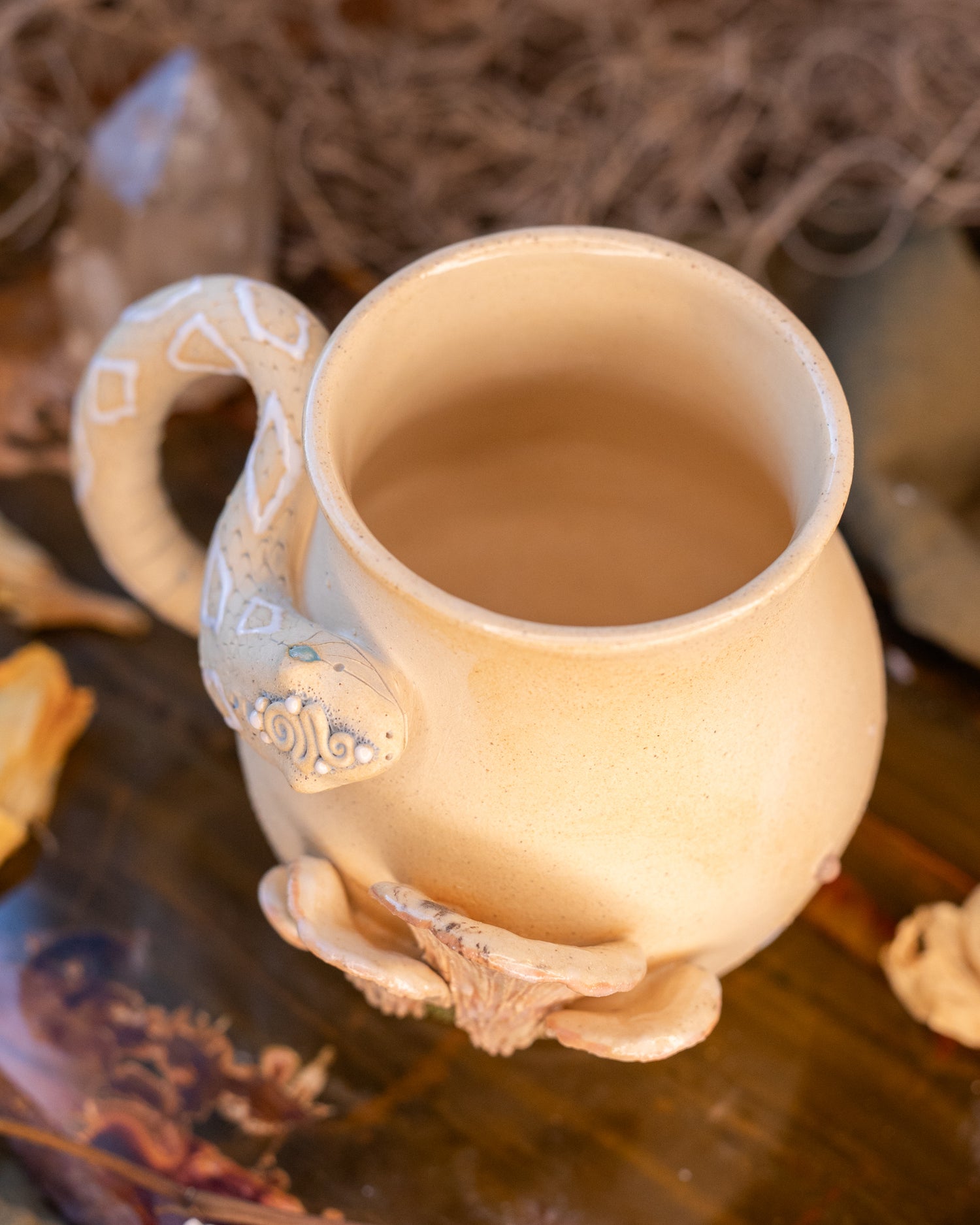 Glowing Serpent Mug
