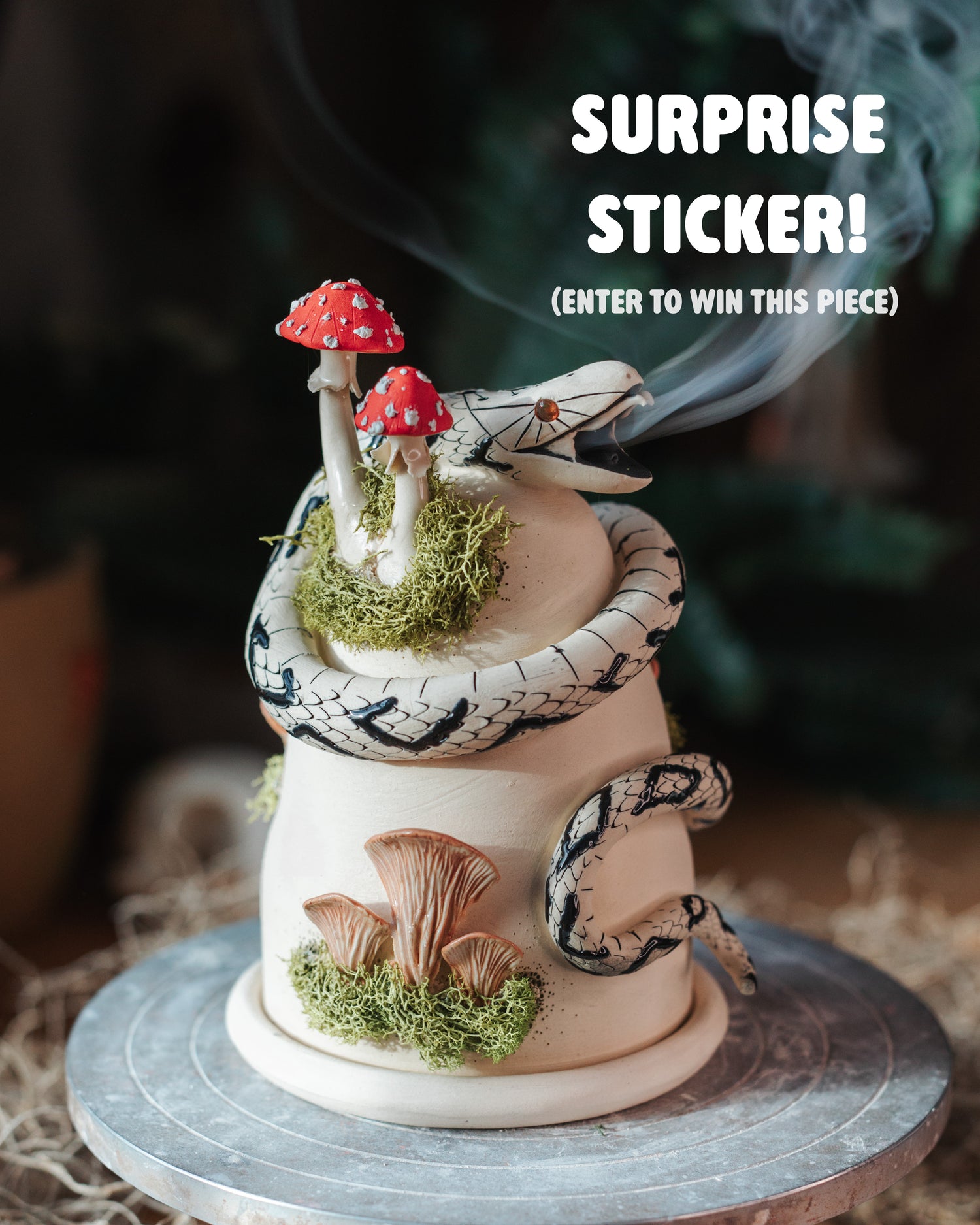 STICKER RAFFLE: Storyteller Serpent Smoker