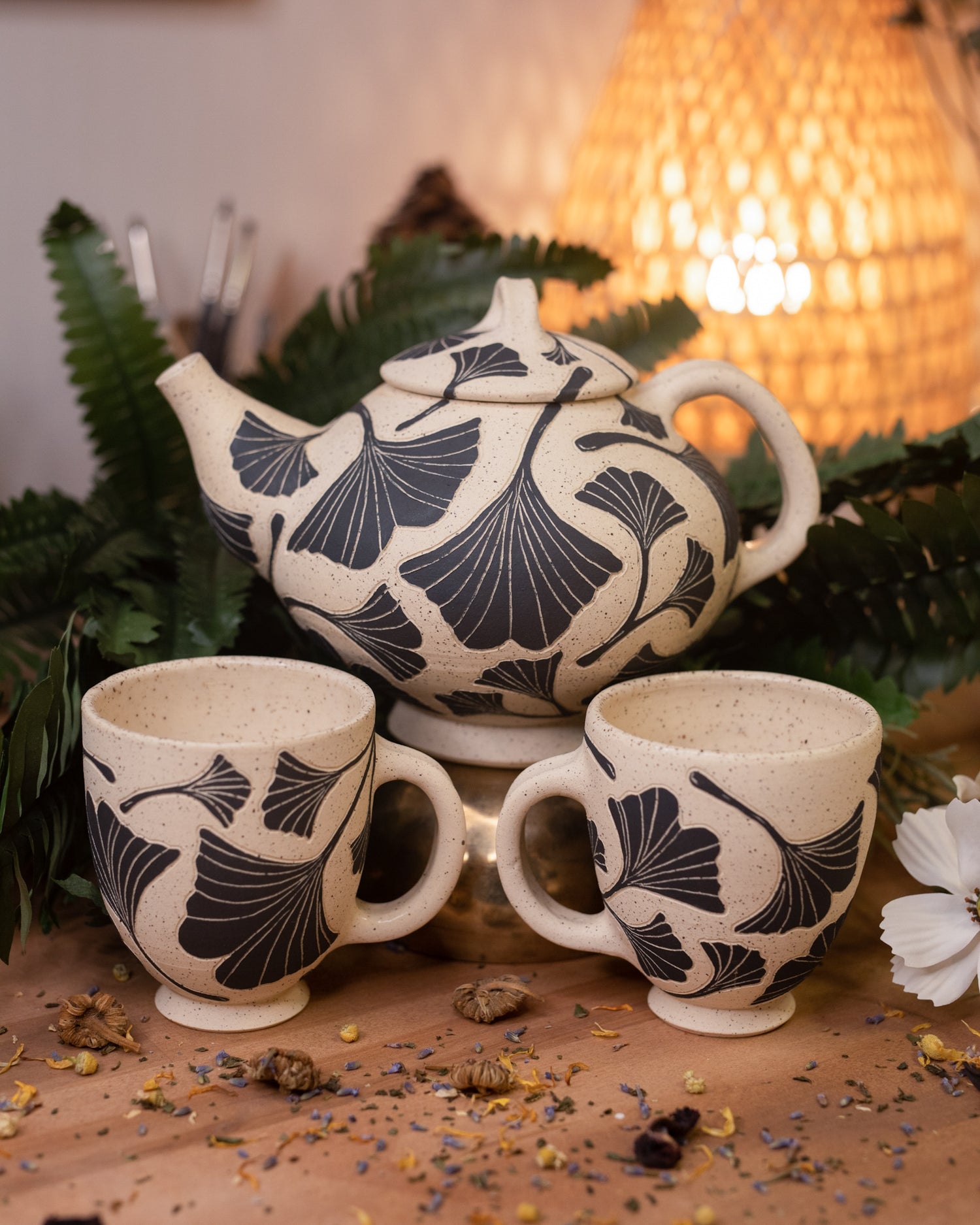 Gingko Tea Set