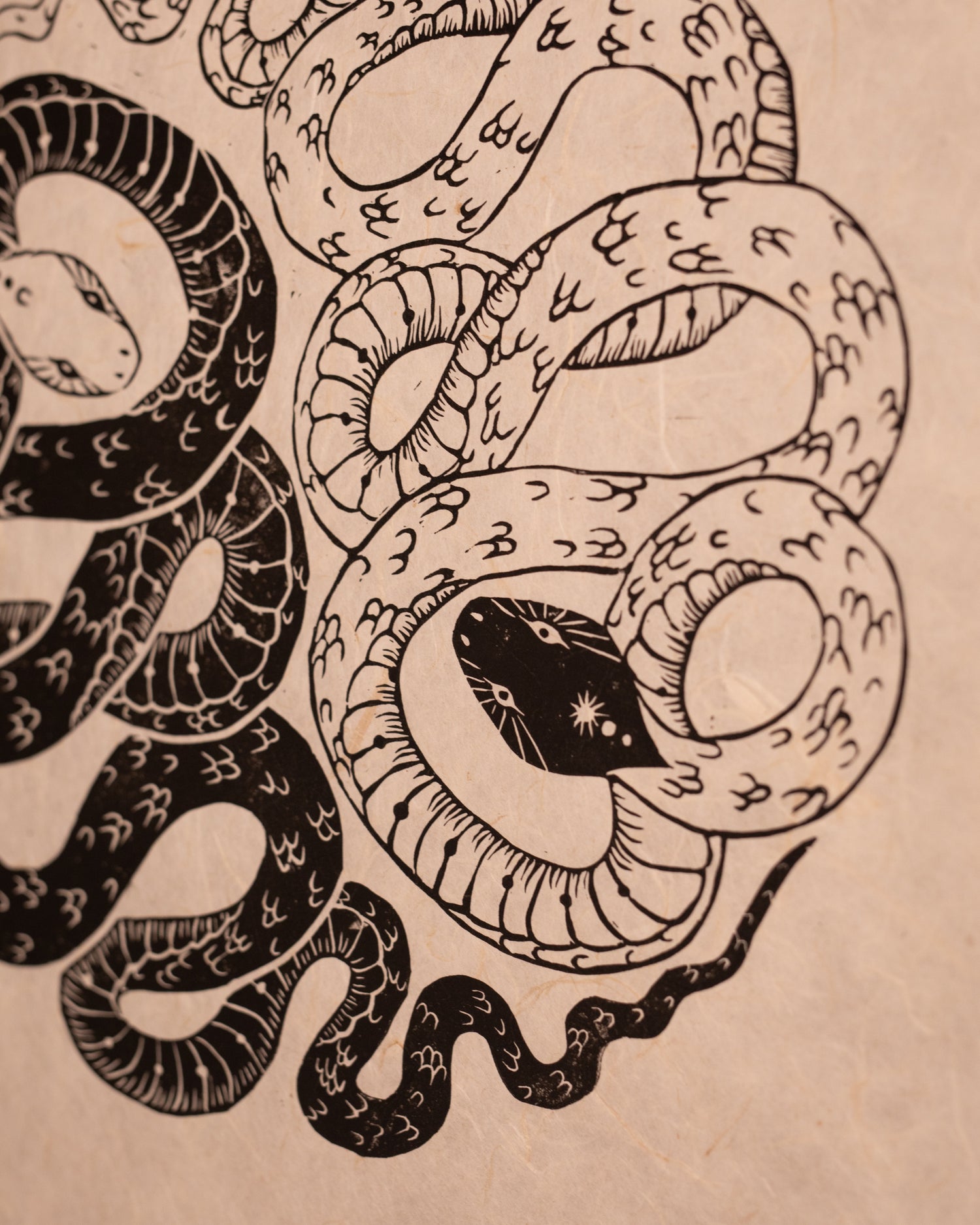 Serpents of Duality Print