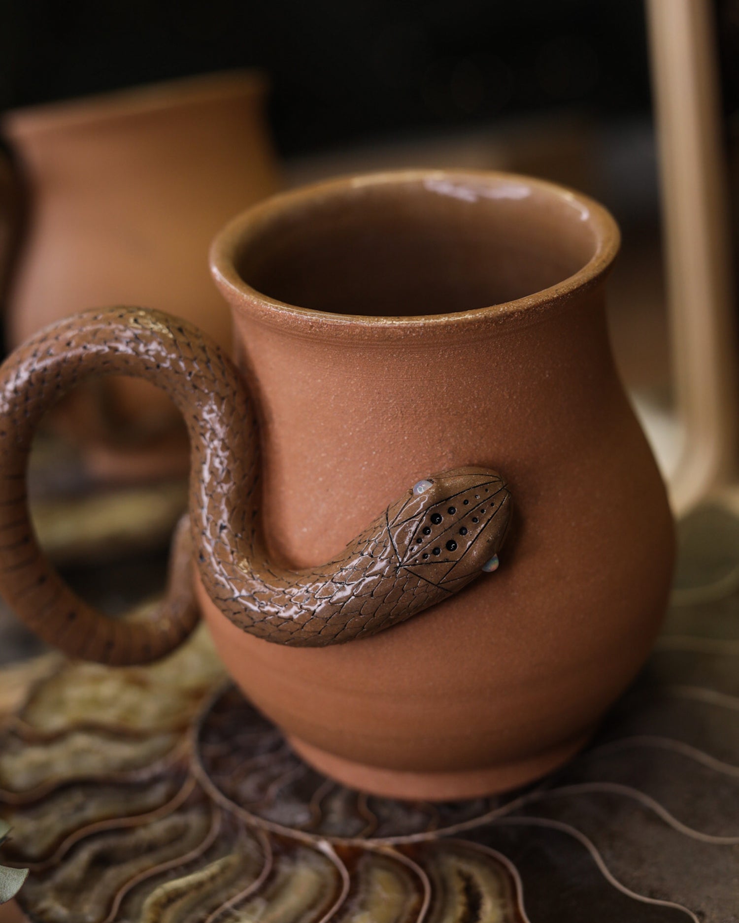 Opal of My Eye Serpent Mug
