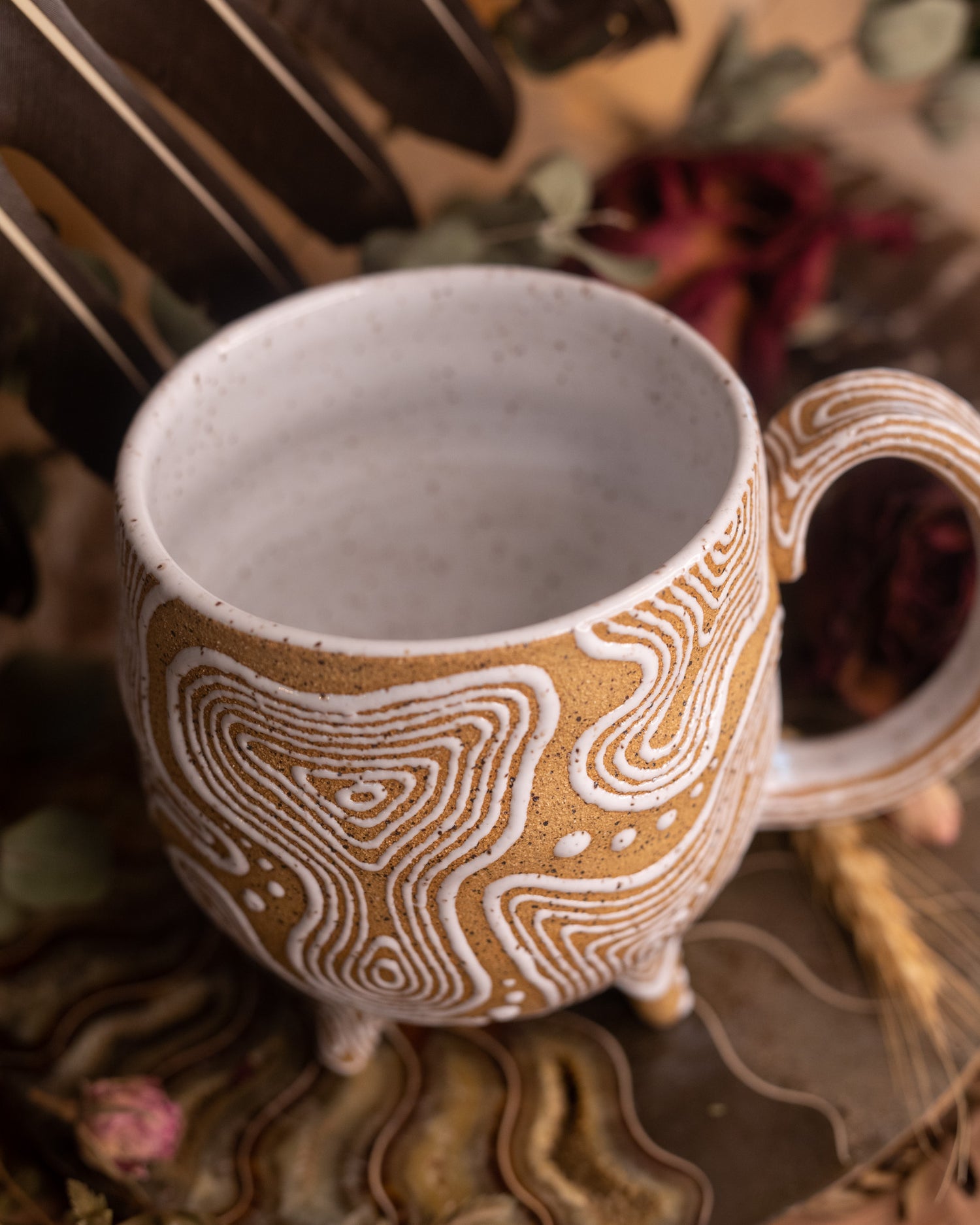 Soulprint Footed Mug Pair I