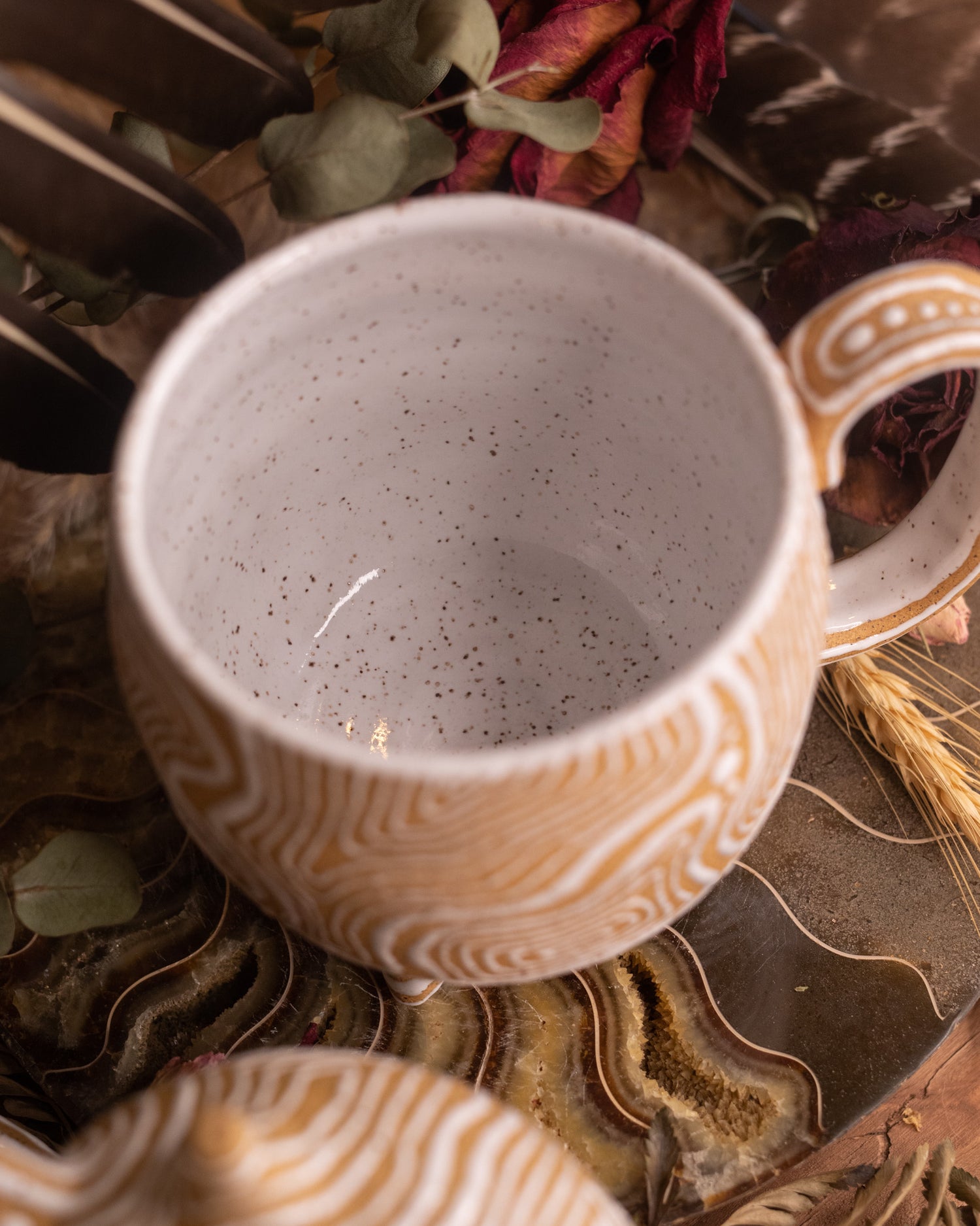 Soulprint Footed Mug Pair II