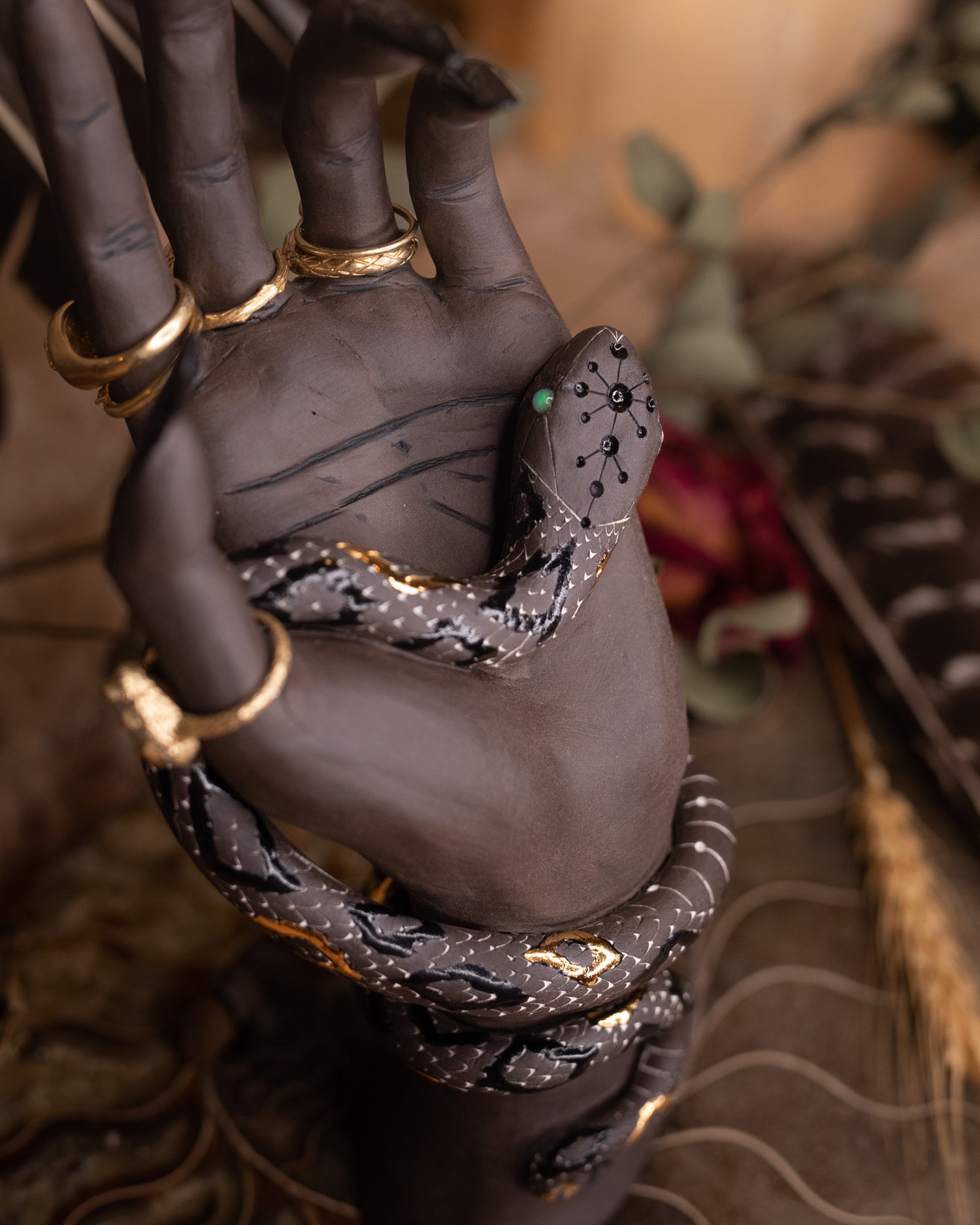Serpents Seduction Ring Holder*