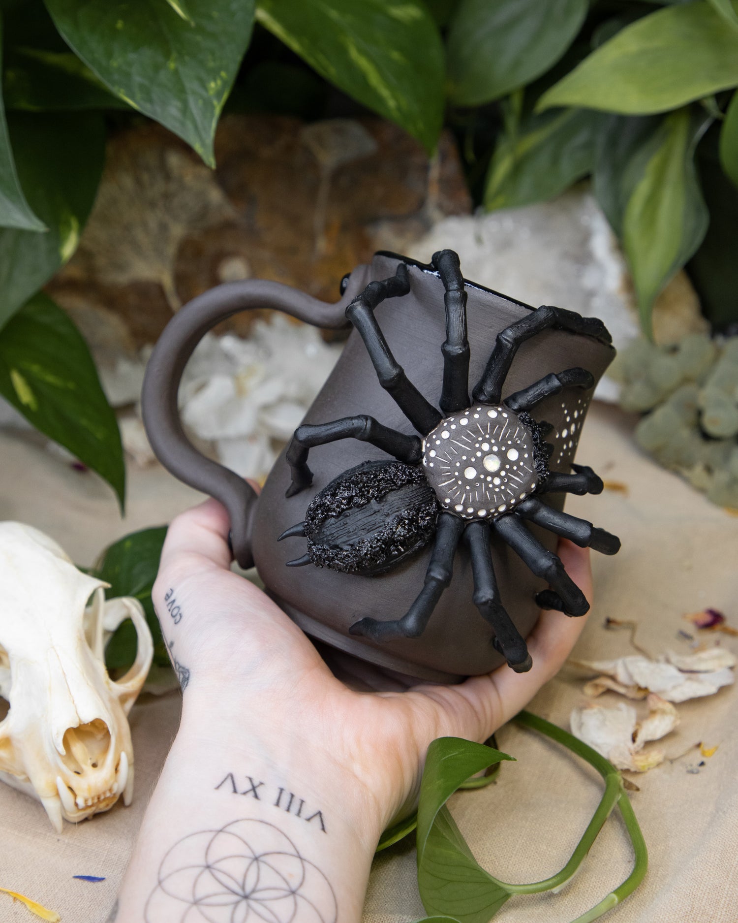 Tarantula of Patience Mug
