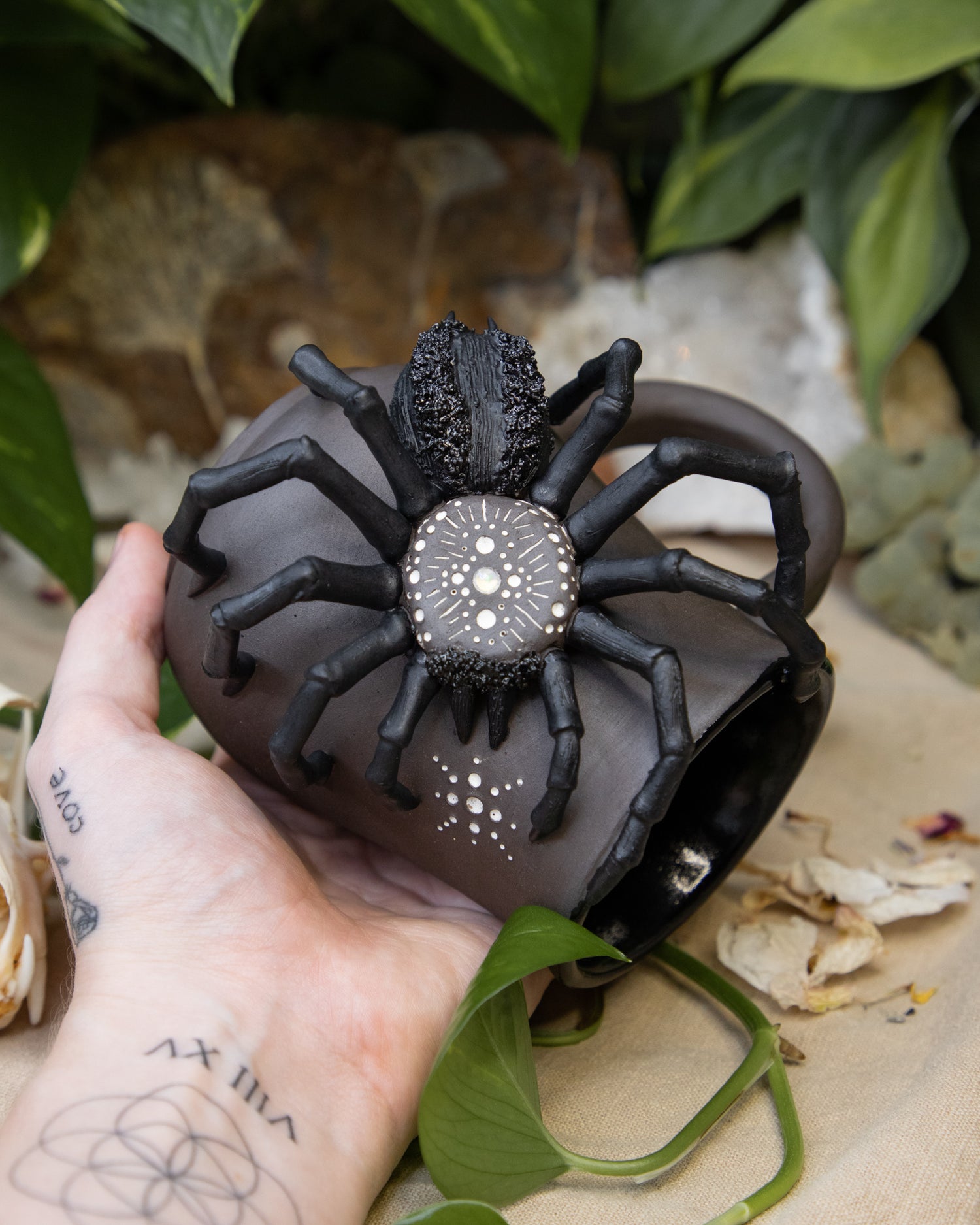 Tarantula of Patience Mug