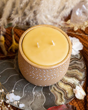 Load image into Gallery viewer, Carved Beeswax Candle
