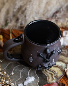 Black Mushroom Mug
