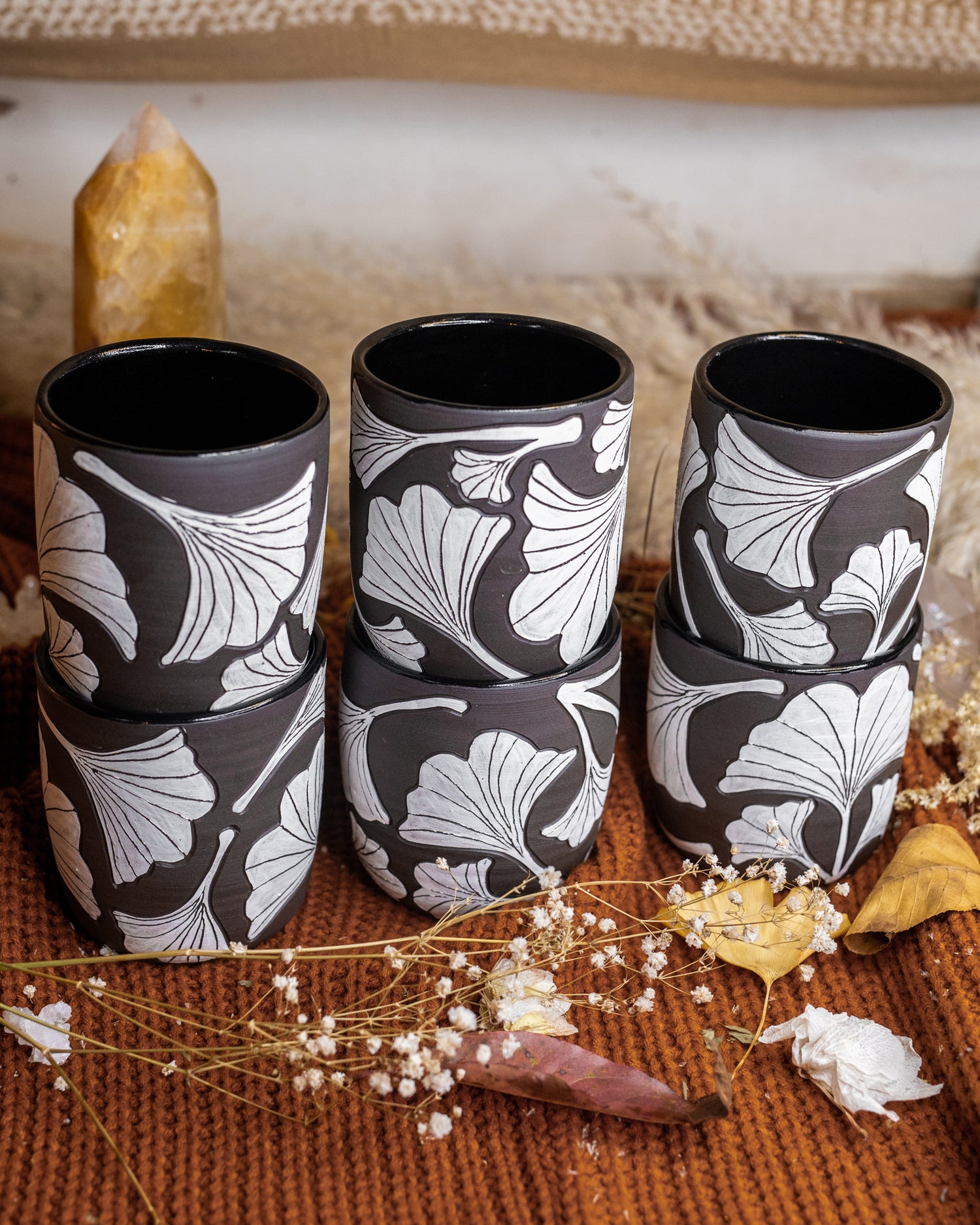 Black Gingko Cup
