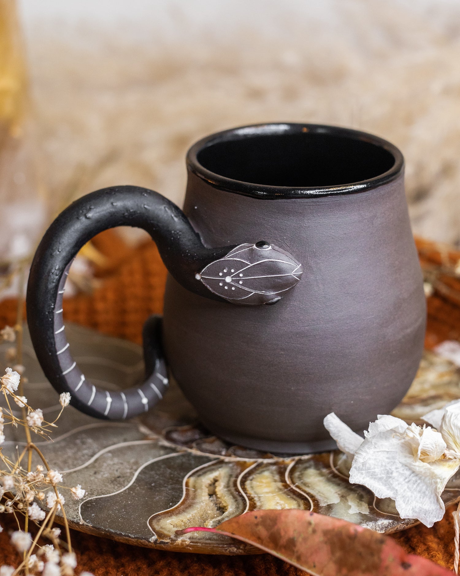 Black Serpent Mug