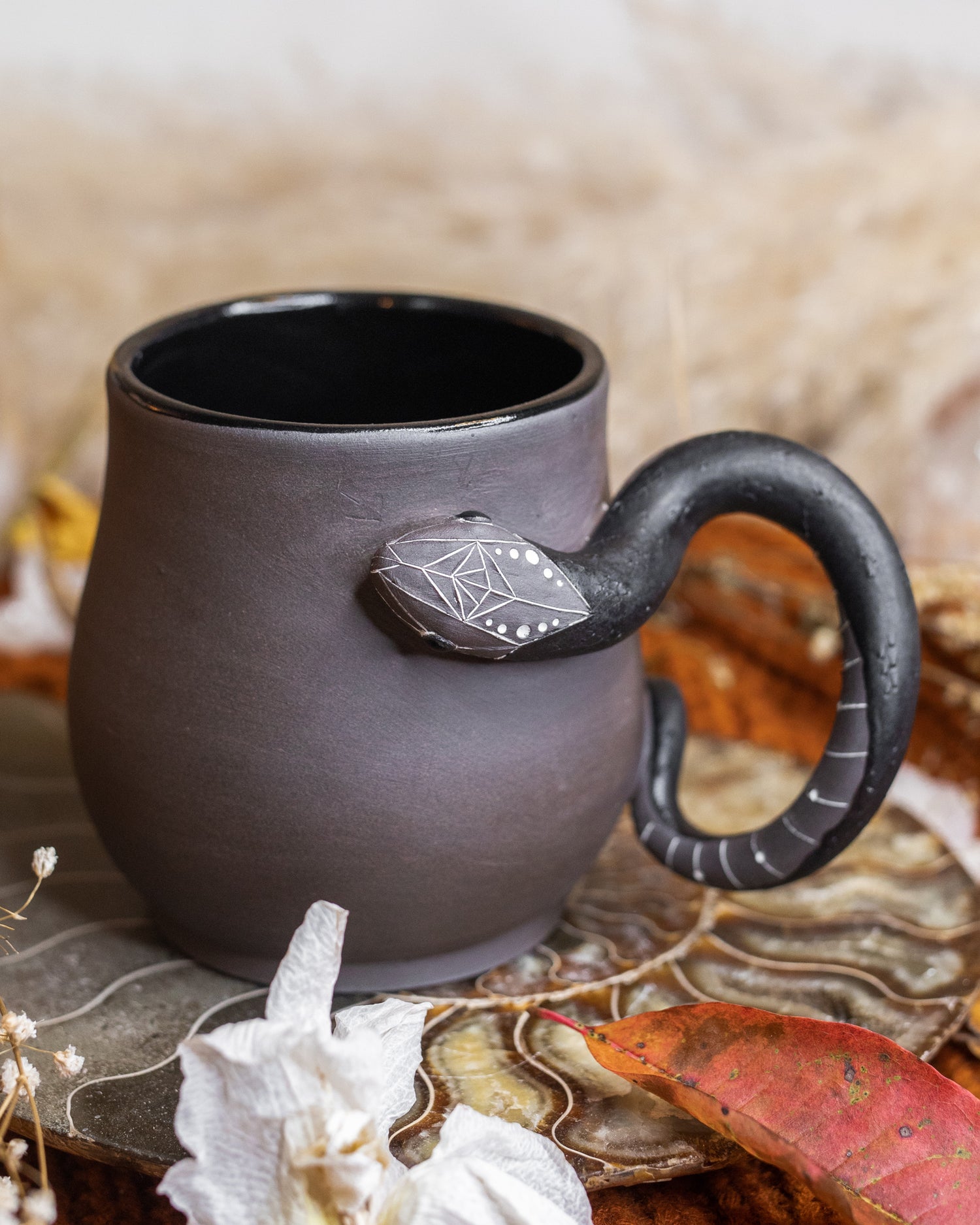 Black Serpent Mug