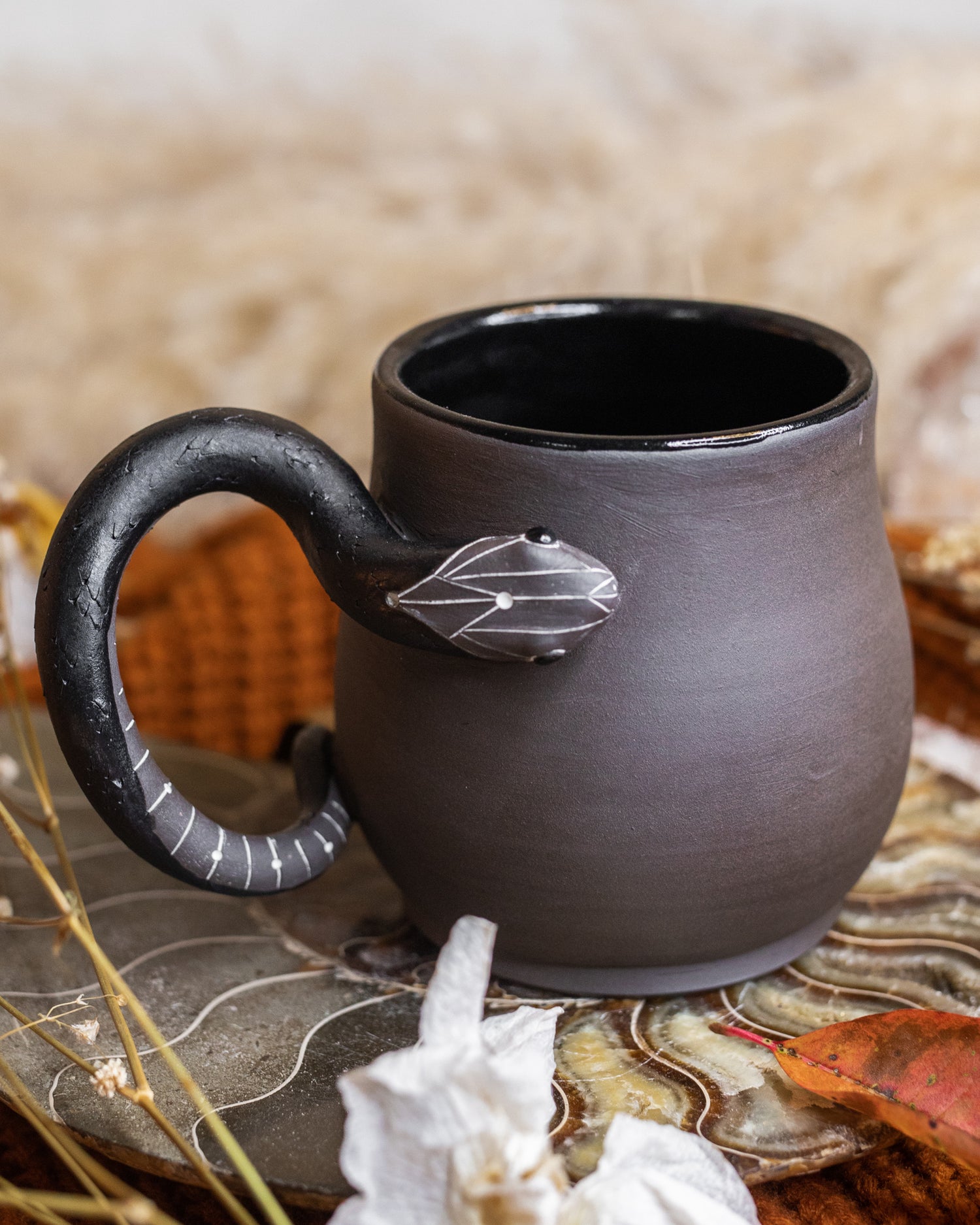 Black Serpent Mug